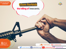 Islam forbids the killing of innocents