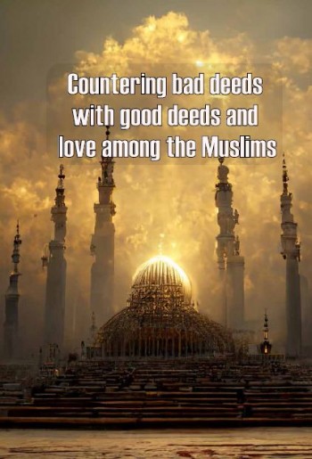 Countering bad deeds with good deeds and love among the Muslims