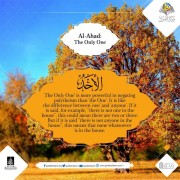 Al-Ahad (The Only One)