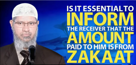 Est-il Nécessaire D'informer La Personne Qu'elle Est Payée De Zakat?