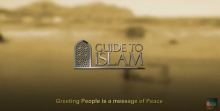 Greeting People is a message of Peace