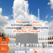 Pilgrimage to Mecca - Hajj -
