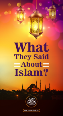 What they said about Islam?