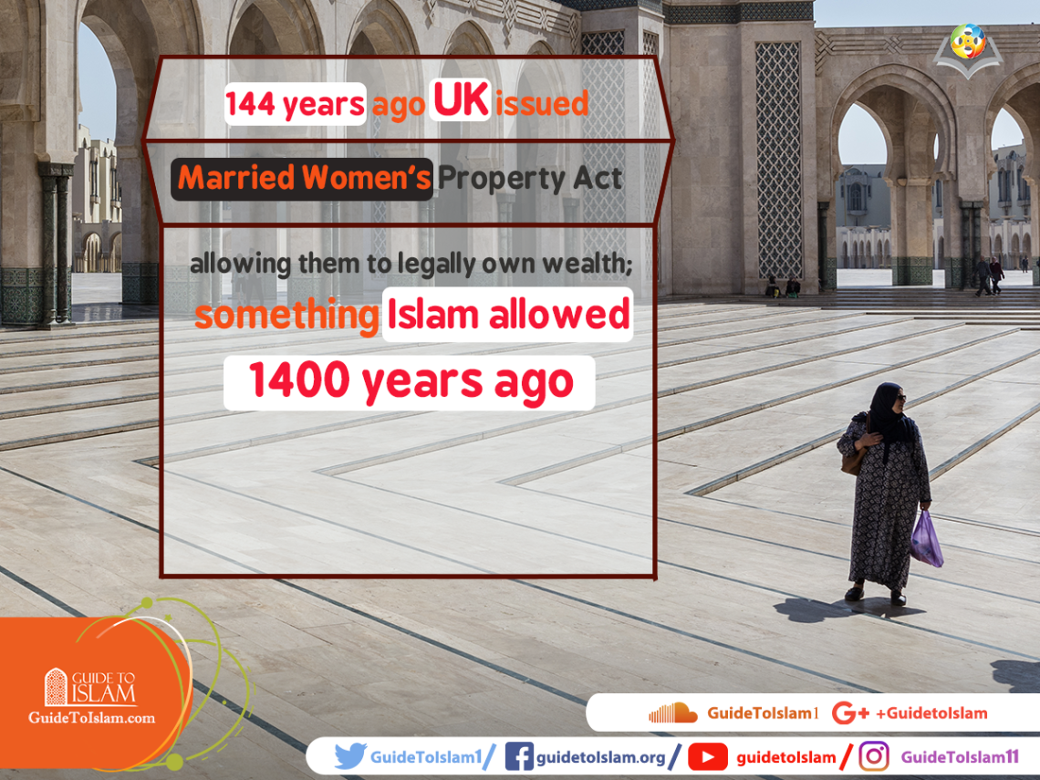 something Islam allowed 1400 years ago