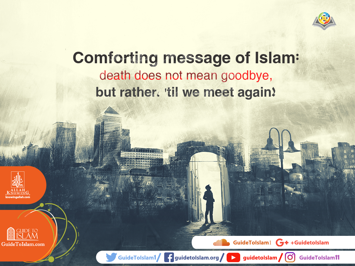 Comforting message of Islam