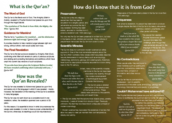 The Quran – The Final Revelation to Mankind II