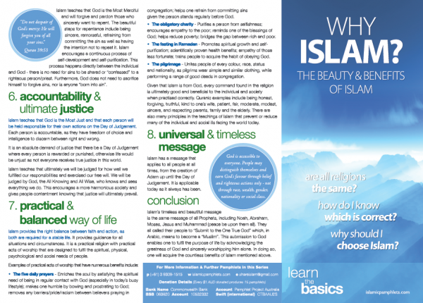 Why Islam? The Beauty and Benefits of Islam I