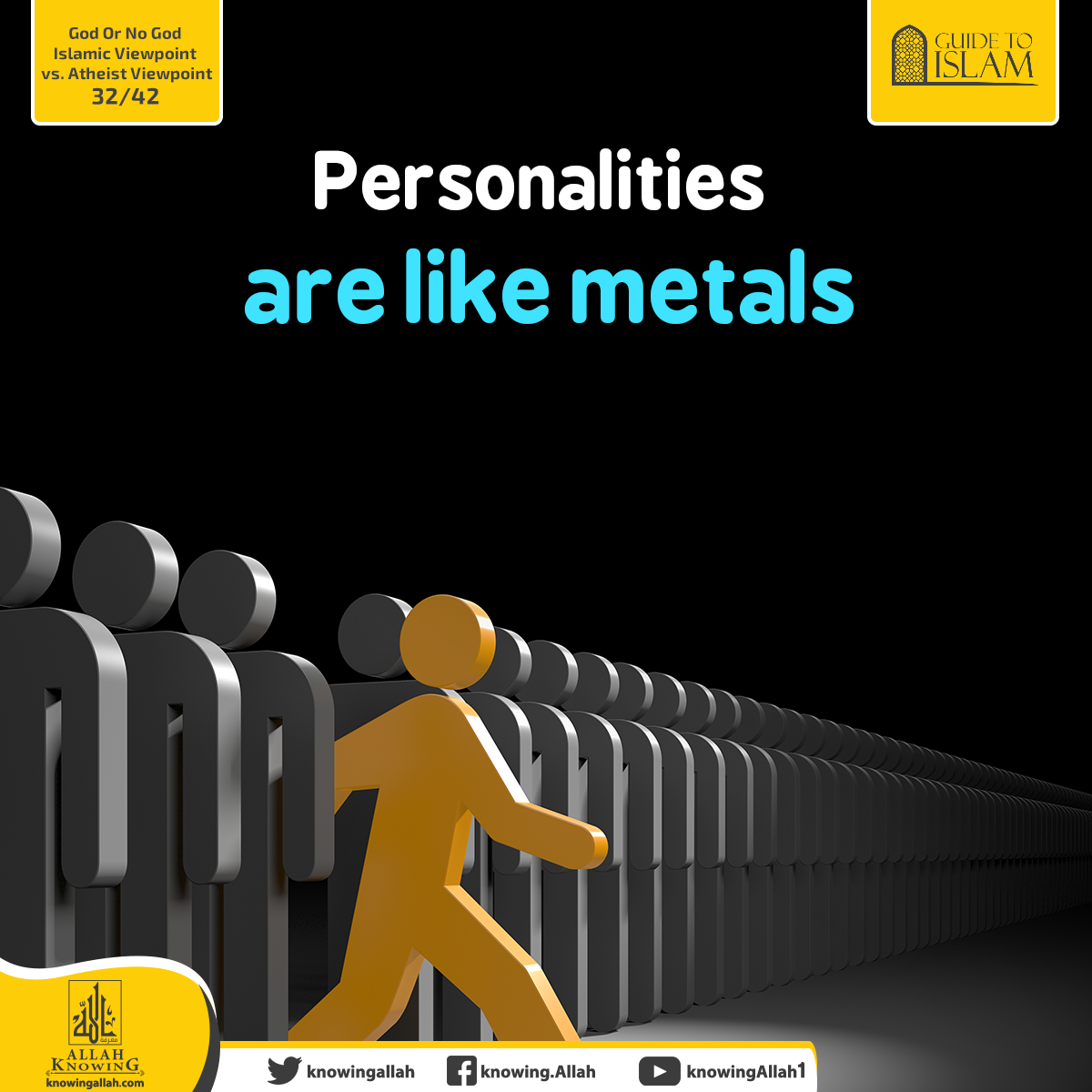 Personalities are like metals