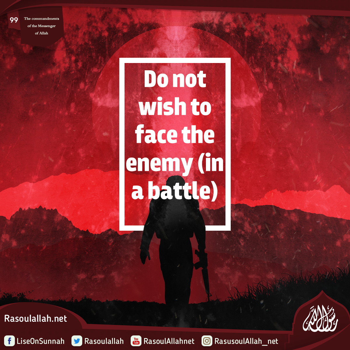 Do not wish to face the enemy (in a battle)