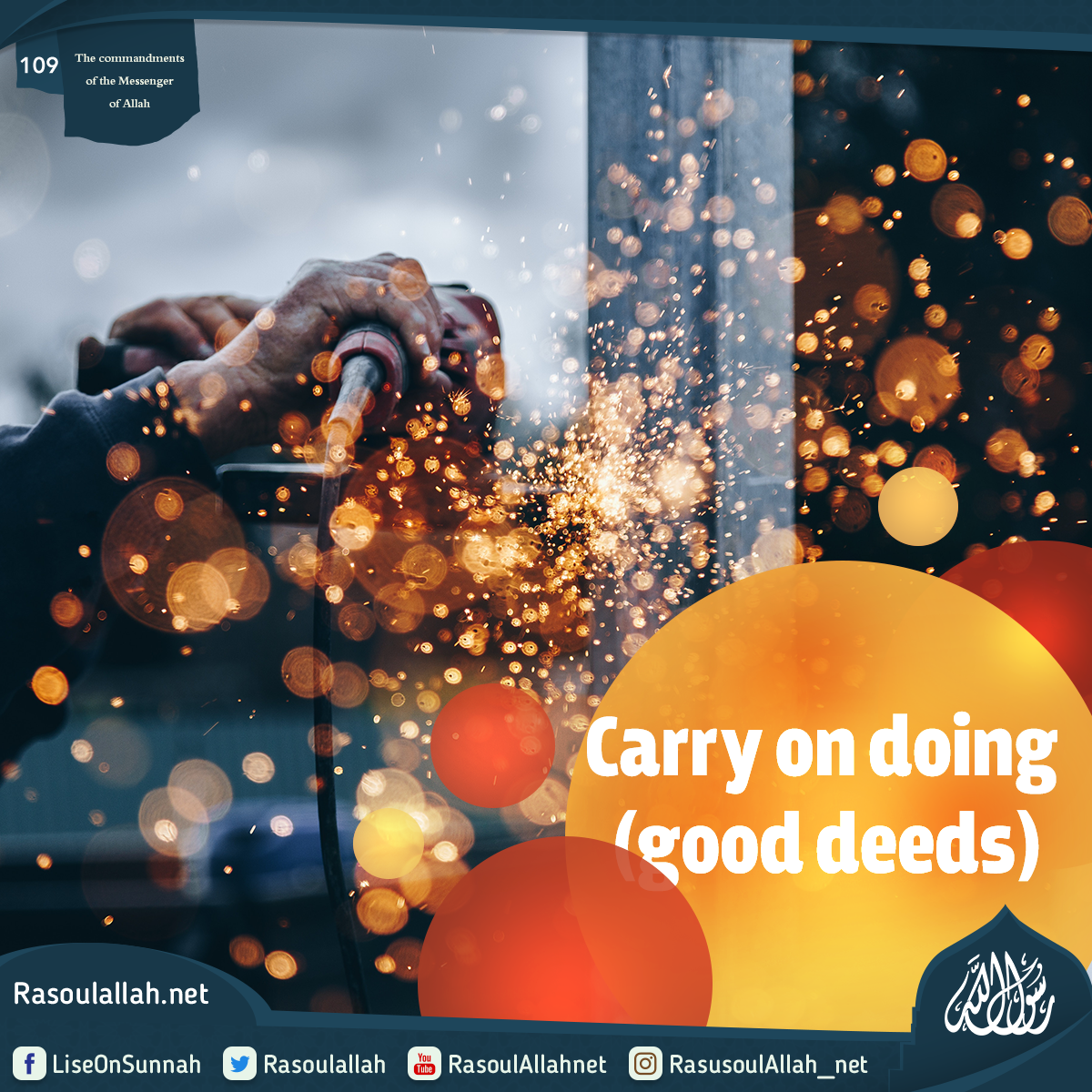 Carry on doing (good deeds)