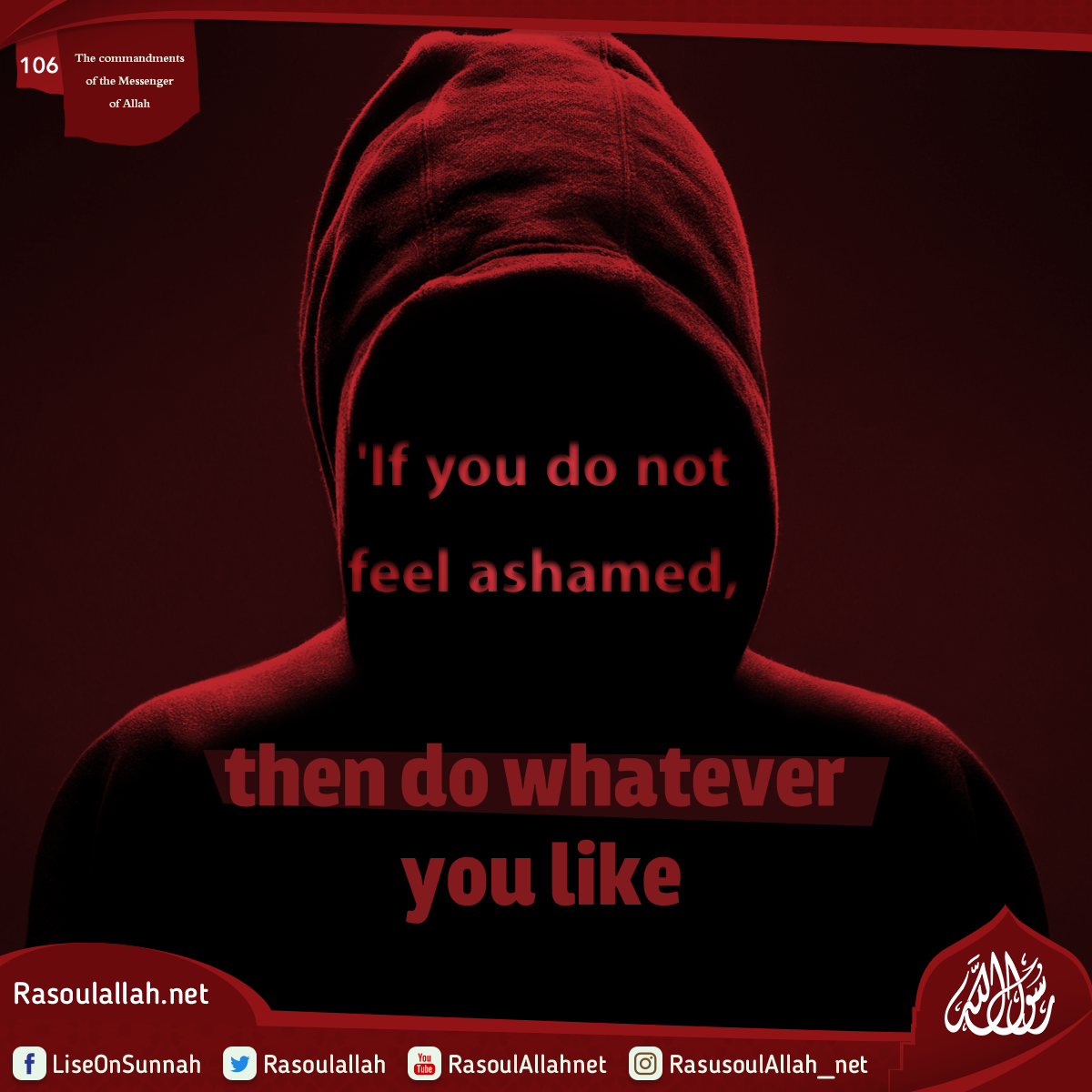 If you do not feel ashamed, then do whatever you like